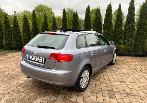 Audi A3 cena 19800 przebieg: 192000, rok produkcji 2007 z Zgierz małe 137
